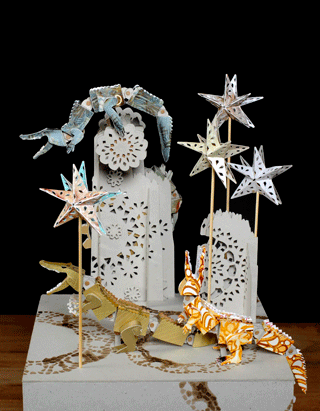 gold-and-yellow-croc