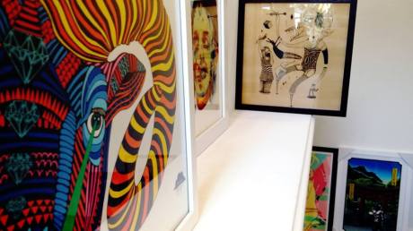 Mulga The Artist, Regan Tamanui, Robert Jenkins, Dev Ravenga and Nick Wheeler